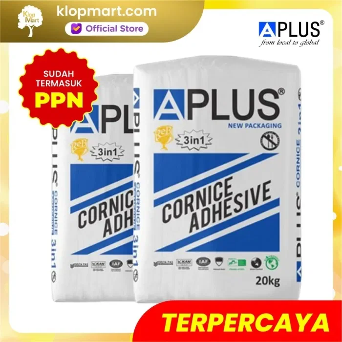 Compound APlus 20kg / Kompon Gypsum APlus 20kg / Cornice Adhesive A+ - 20Kg