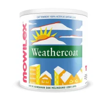 Cat Tembok Mowilex Weathercoat 20Lt Pail Plastik - White