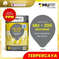 Mortar Utama MU-200 SkimWall Acian Plaster & Beton 40kg
