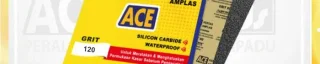 ACE OLDFIELD - Amplas Kertas / Sand Paper - Per Lembar Grit 120 & 400 - Grit 120