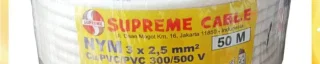 Kabel Supreme NYM Ukuran 3 x 2.5 Per Roll
