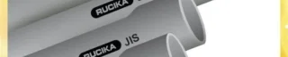 Pipa PVC Rucika JIS Type VP - Ukuran : 6" (165m) - Abu