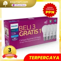 Lampu Philips LED Bulb Multipack MyCare & Essential Pack Isi 4Pcs - MyCare 12W