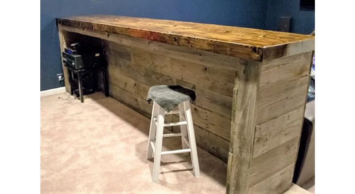 Bar Dapur Kayu Palet