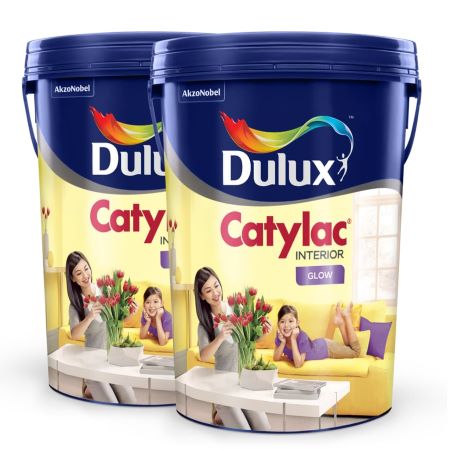 Merk cat tembok yang mengkilap dulux catylac interior glow